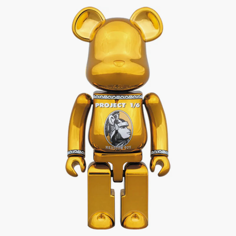 Bearbrick Superalloy Centurion 200% Gold