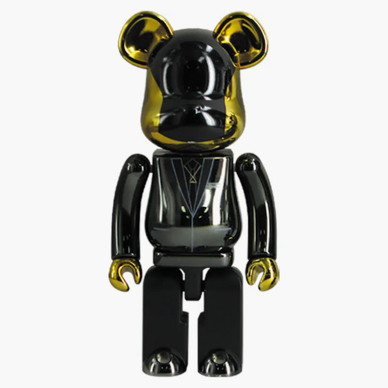 Bearbrick SuperAlloy Daft Punk (Random Access Memories Ver.) 2 Pack 200% Black