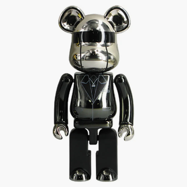Bearbrick SuperAlloy Daft Punk (Random Access Memories Ver.) 2 Pack 200% Black