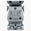 Bearbrick Superalloy Fragment 200% Silver
