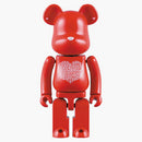 Bearbrick Superalloy International Love Heart 200%