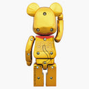 Bearbrick Superalloy Maneki Neko Gold Plated 200%