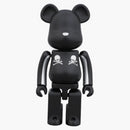 Bearbrick Superalloy Mastermind Japan 2 Pack (Silver Stripe & Chrome Gold) 200% Multi