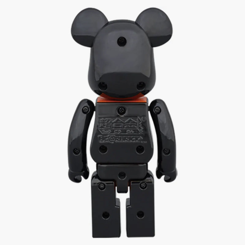 Bearbrick Superalloy Porter 200% svart/orange