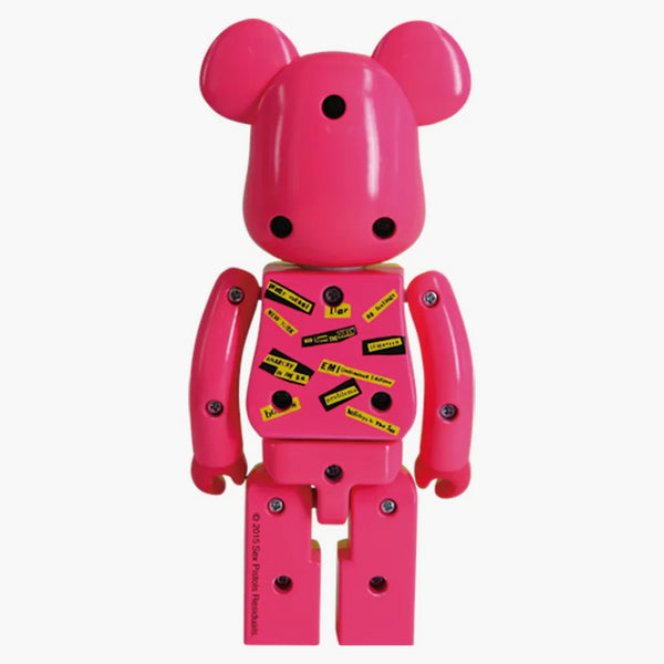Bearbrick Superalloy Sex Pistols 200% Yellow/pink