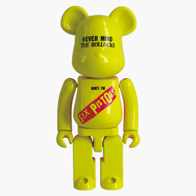 Bearbrick Superalloy Sex Pistols 200% żółty/różowy