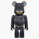 Bearbrick Superman (Heat Vision Ver.) & Batman (Damage Ver.) 100% Multi