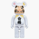 Bearbrick Takuma prošel přání 400% bílé