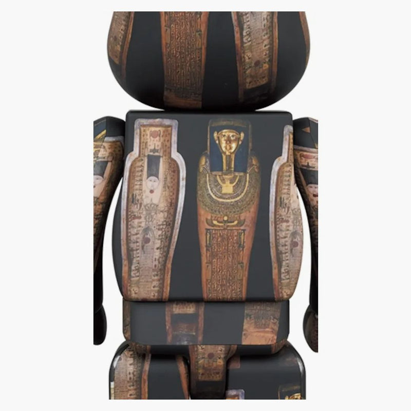 Bearbrick The British Museum (coffin Of Hornedjitef) 100% & 400% Set