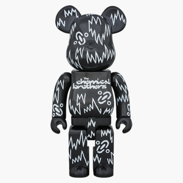 Bearbrick the Chemical Brothers 400% Black