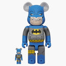 Bearbrick the Dark Knight Returns Batman Tdkr Blue 100% & 400% set