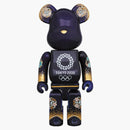 Olympijský znak Bearbrick Tokio 2020 (Porcelán Arita) 400%