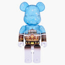 Bearbrick Tokyo Station Marunouchi Station Building Model Snow Ver. 400% Blue