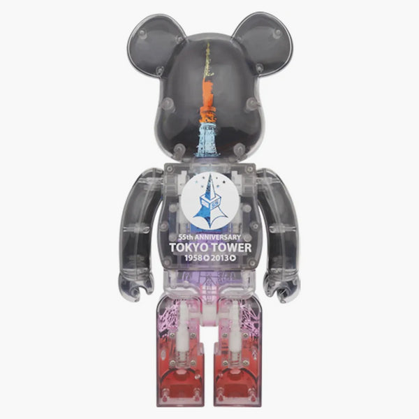 Bearbrick Tokio Tower Diamond Veil 400% Black