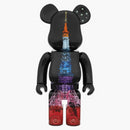 Bearbrick Tokyo Tower Diamond Veil 400% Black