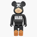 Bearbrick Tokyo Tribe Waru 400% Black