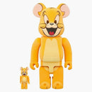 Bearbrick Tom y Jerry: Jerry (versión FLOCKED) 100% y 400% set