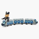 Bearbrick Train Hanshin Jet 5700 100% Silver