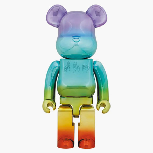 Film Bearbrick UFO Alan Smithee se rozsvítí 1000% multi chromu