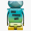 Bearbrick Ufo Alan Smithee Film Light Up 400% Multi Chrome