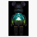 Bearbrick Ufo Alan Smithee Film Light Up 400% Multi Chrome