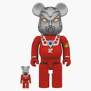 Bearbrick Ultraman Leo 100% e 400% Set