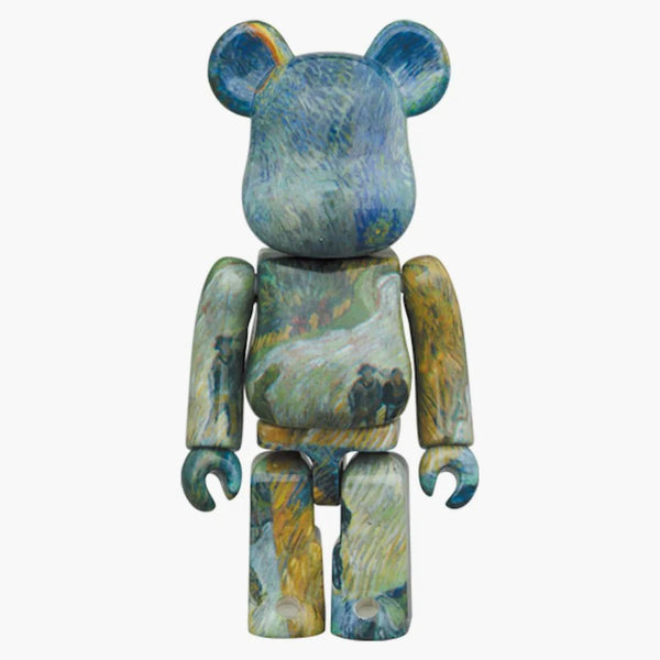 Bearbrick Van Gogh (Country Road v Provence v noci) 100% a 400%