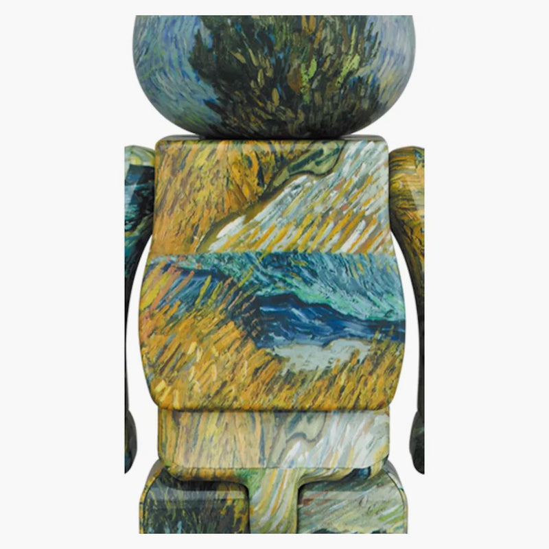 Bearbrick Van Gogh (country Road In Provence By Night) 100% & 400% Set
