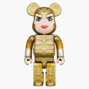 Bearbrick Wonder Woman Golden Armor 400%