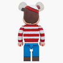 Bearbrick Where's Waldo Wally 1000% Multi