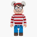 Bearbrick Where's Waldo Wally 1000% Multi