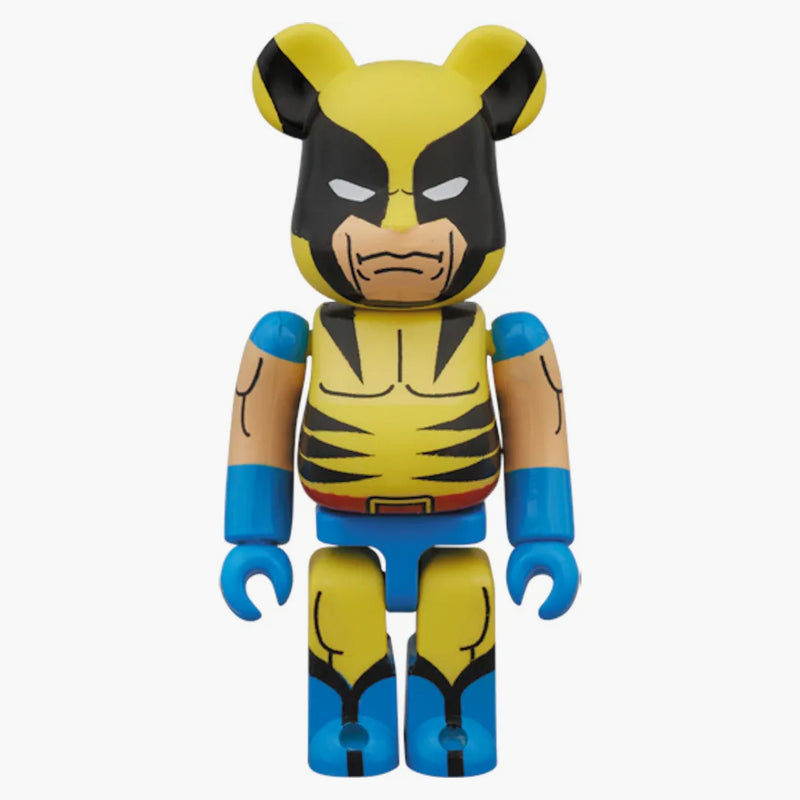 Bearbrick Wolverine 100% žlutá