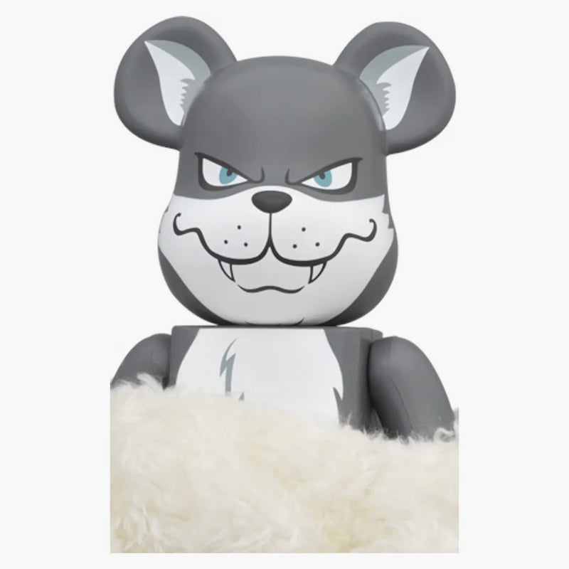 Bearbrick World Wide Fragment Wolf X Rabbit 400% White