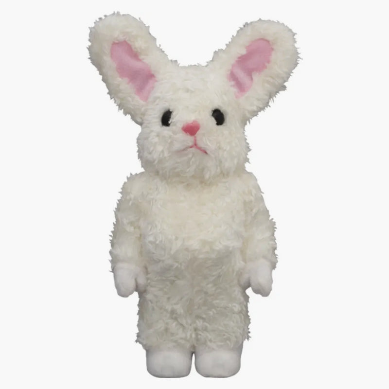 Bearbrick World Wide Fragment Wolf X Rabbit 400% White