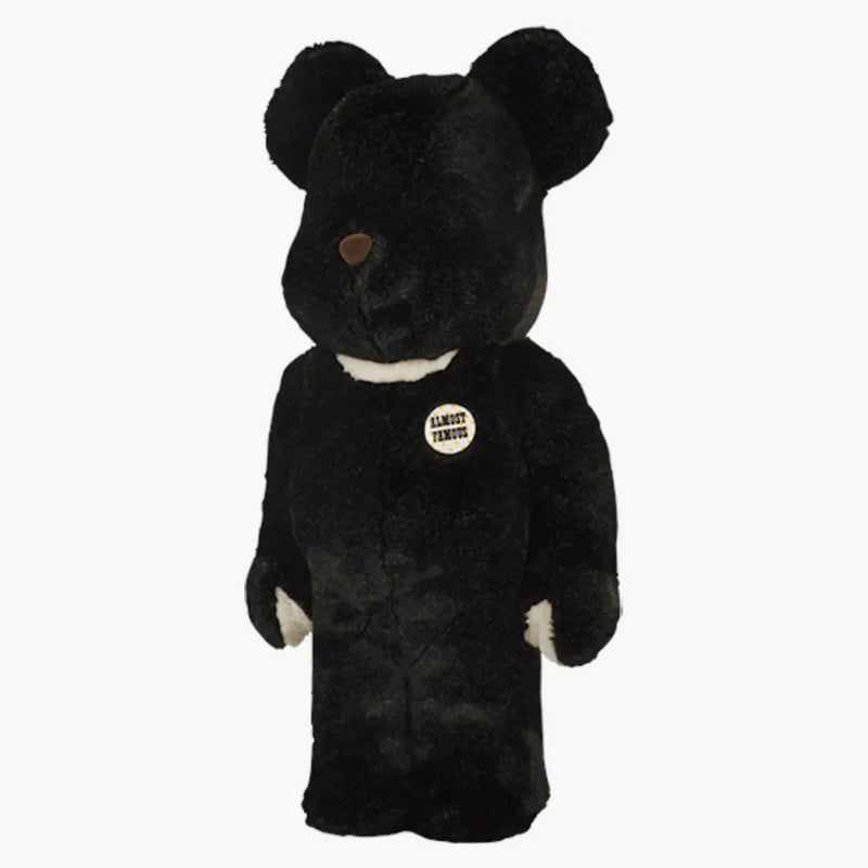 Tour World Wide Bearbrick Hiroshi Fujiwara HF 1000% nero