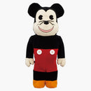 Bearbrick World Wide Tour Mickey Mouse 400% Black