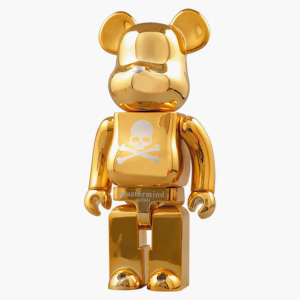 Bearbrick World Wide Tour x Mastermind Giappone 1000% oro