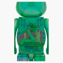 Bearbrick X-girl Clear Green Ver. 1000%