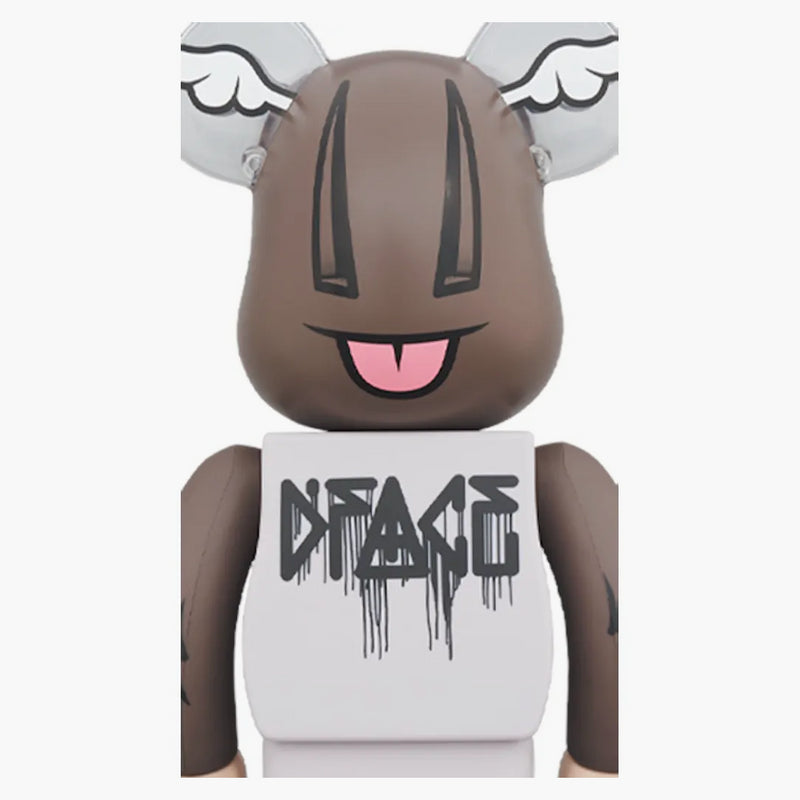 Bearbrick Xlarge X D*face 1000% Gray Multicolor