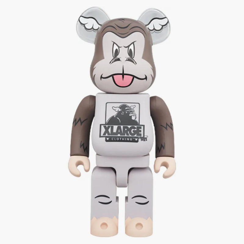 Bearbrick Xlarge X D*face 1000% Gray Multicolor