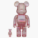 Bearbrick X-Girl 2020 100% a 400% sada