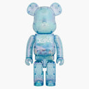 Bearbrick X-Girl 2021 Blue 1000%