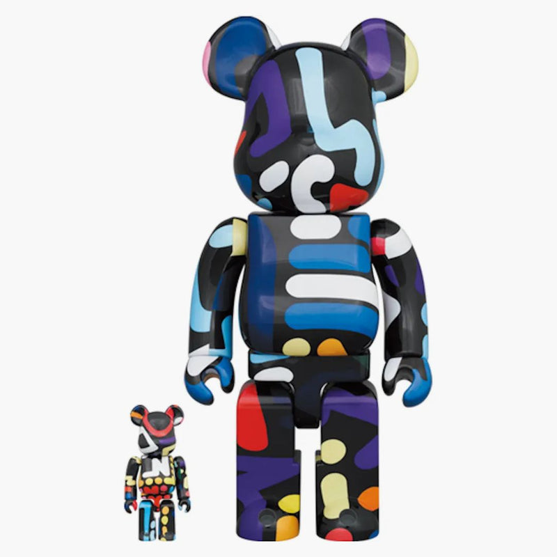 Bearbrick Yoon Hyup 100% & 400% set Multi