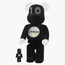 Bearbrick Atmos 10. výročí 100% a 400% sada černá