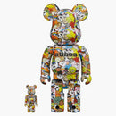 Bearbrick Atmos emoji 100% y 400% establecido