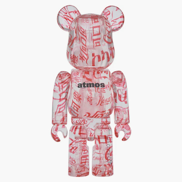 Bearbrick Atmos X Coca-cola 100% & 400% Set Clear Body