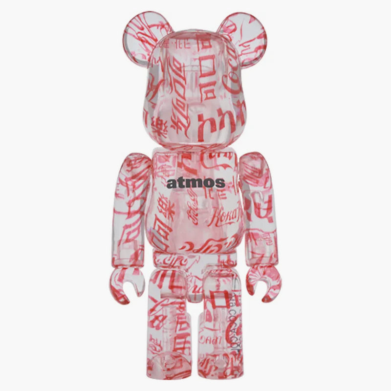 Bearbrick Atmos X Coca-cola 100% & 400% Set Clear Body