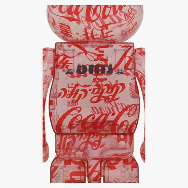 Bearbrick Atmos X Coco-cola Clear Body 1000%