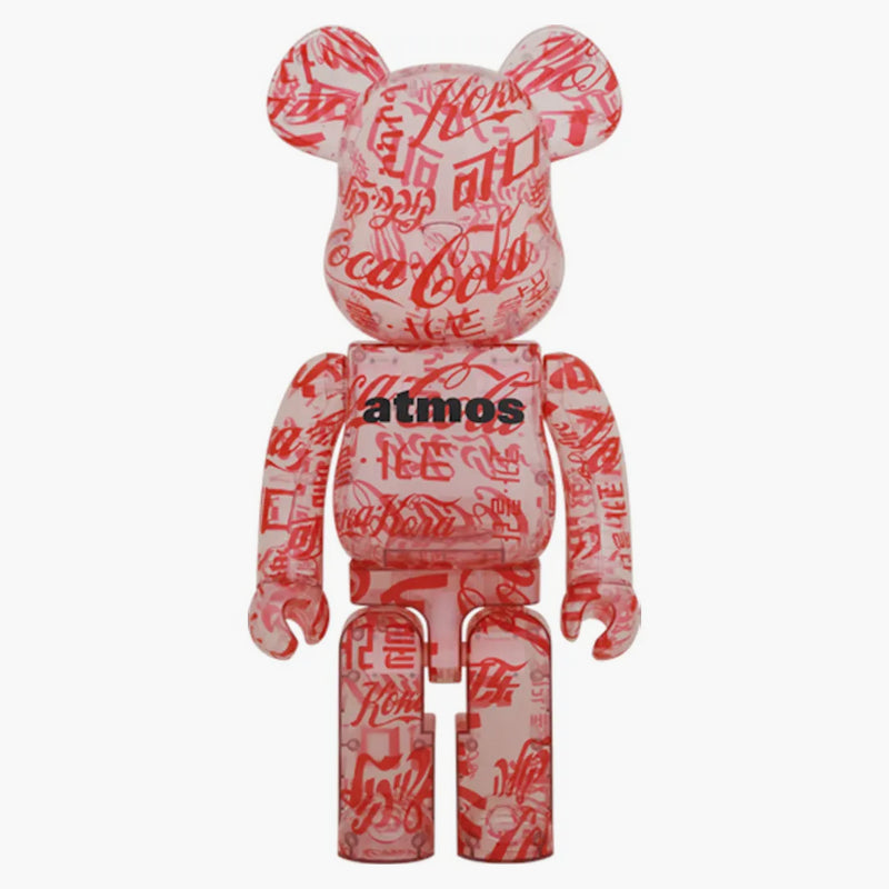 Bearbrick Atmos X Coco-cola Clear Body 1000%