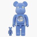 Bearbrick Atmos X Nylon Japan Type-2 100% a 400% sada
